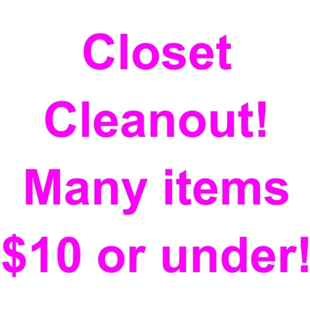 Closet cleanout
